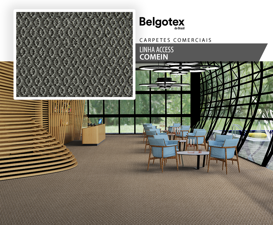 Carpetes Comerciais Belgotex - Linha Access