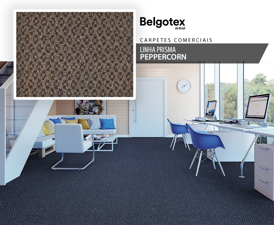 Carpetes Comerciais Belgotex - Linha Prisma