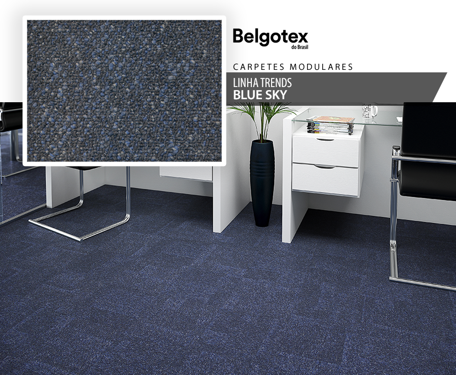 Carpetes Modulares Belgotex - Linha Trends
