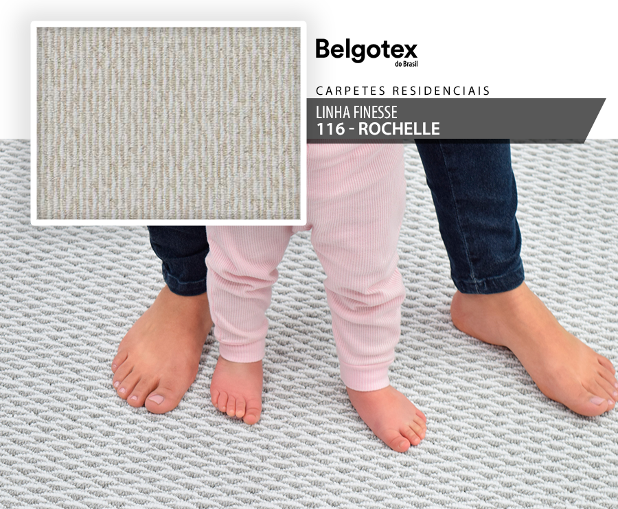 Carpetes Residenciais Belgotex - Linha Finesse