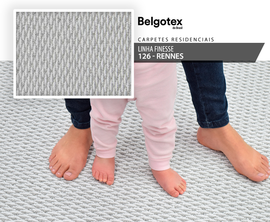 Carpetes Residenciais Belgotex - Linha Finesse